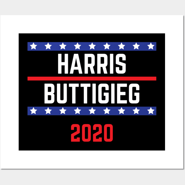 Kamala Harris and Pete Buttigieg on the one ticket? Dare to dream. Presidential race 2020 Wall Art by YourGoods
